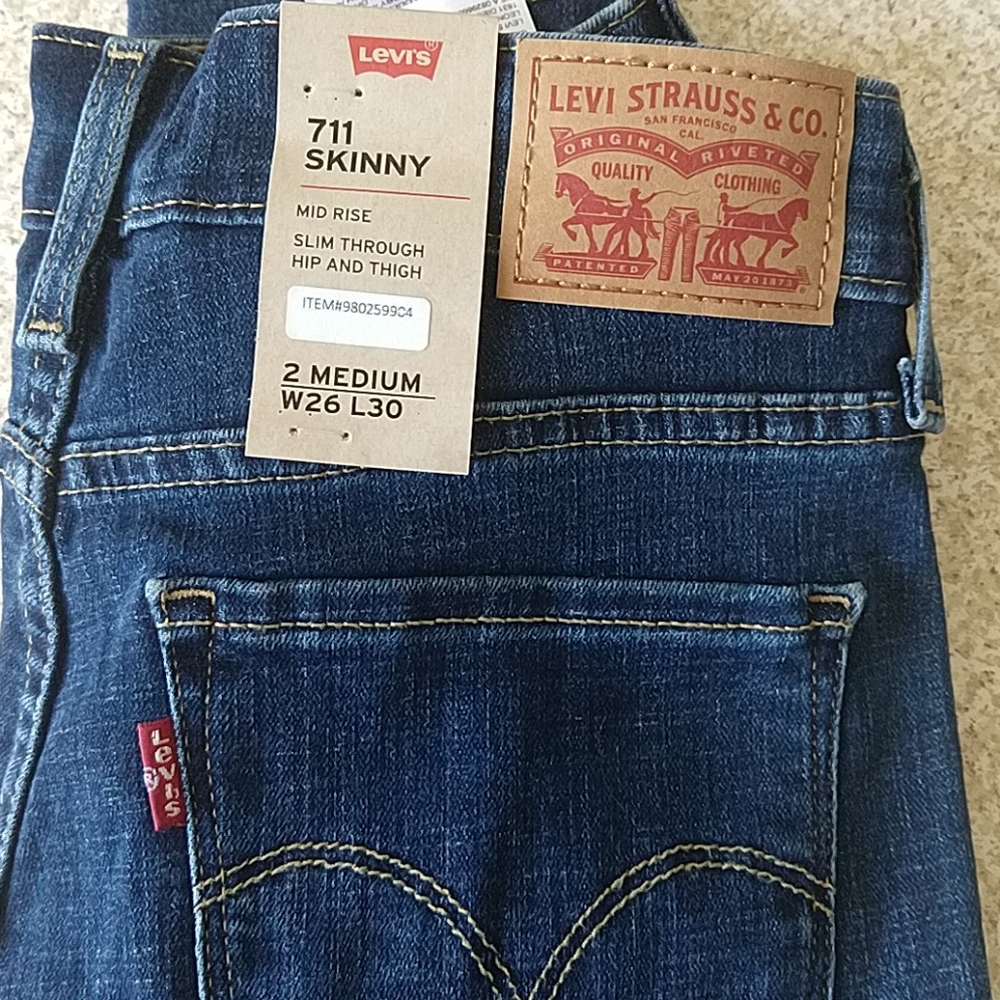 Levi's blue jean